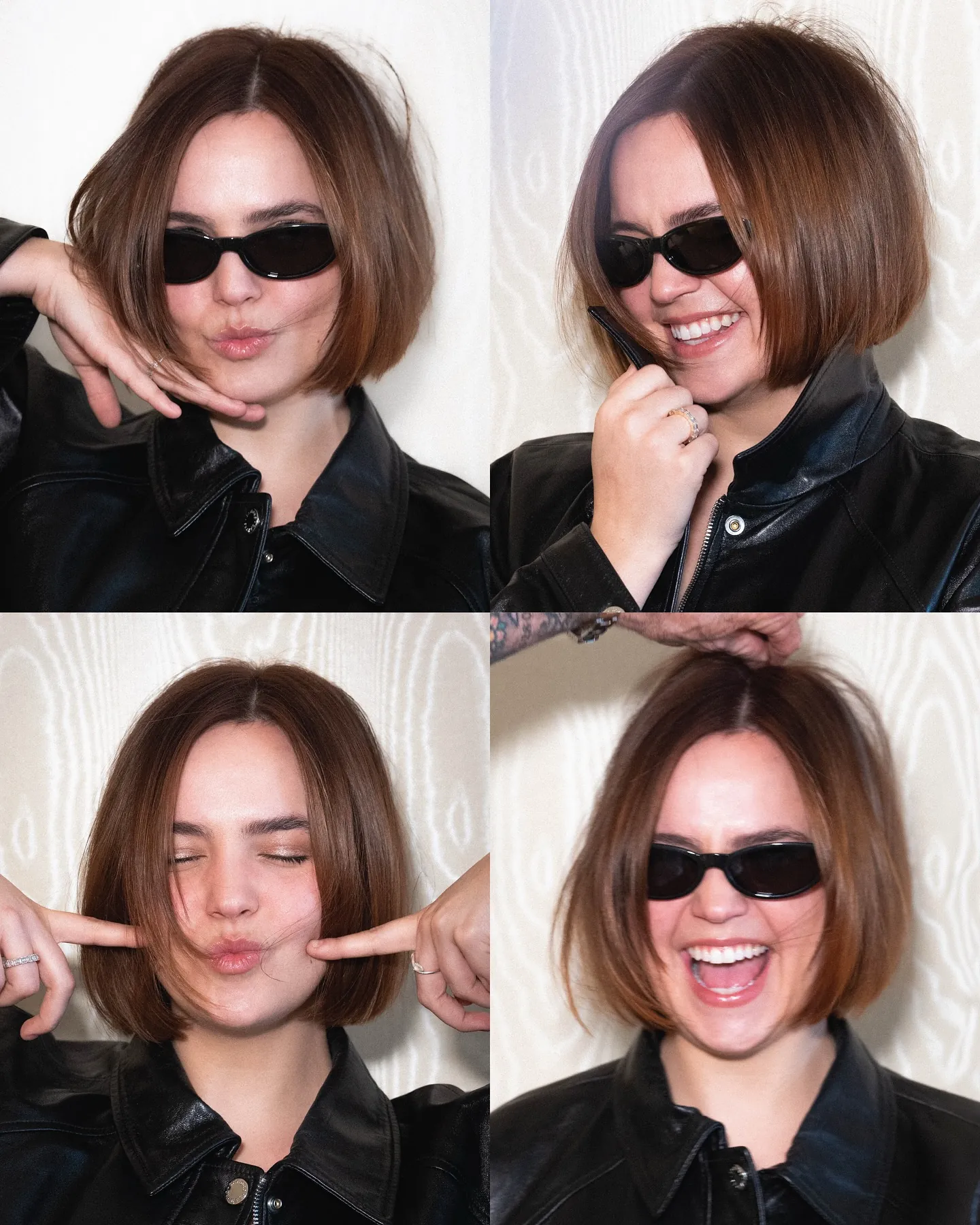 Smooth Lob hairstyle