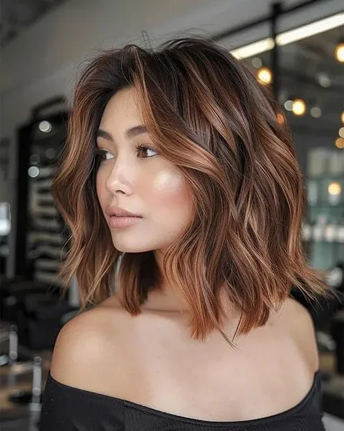 Highlighted Wavy Lob