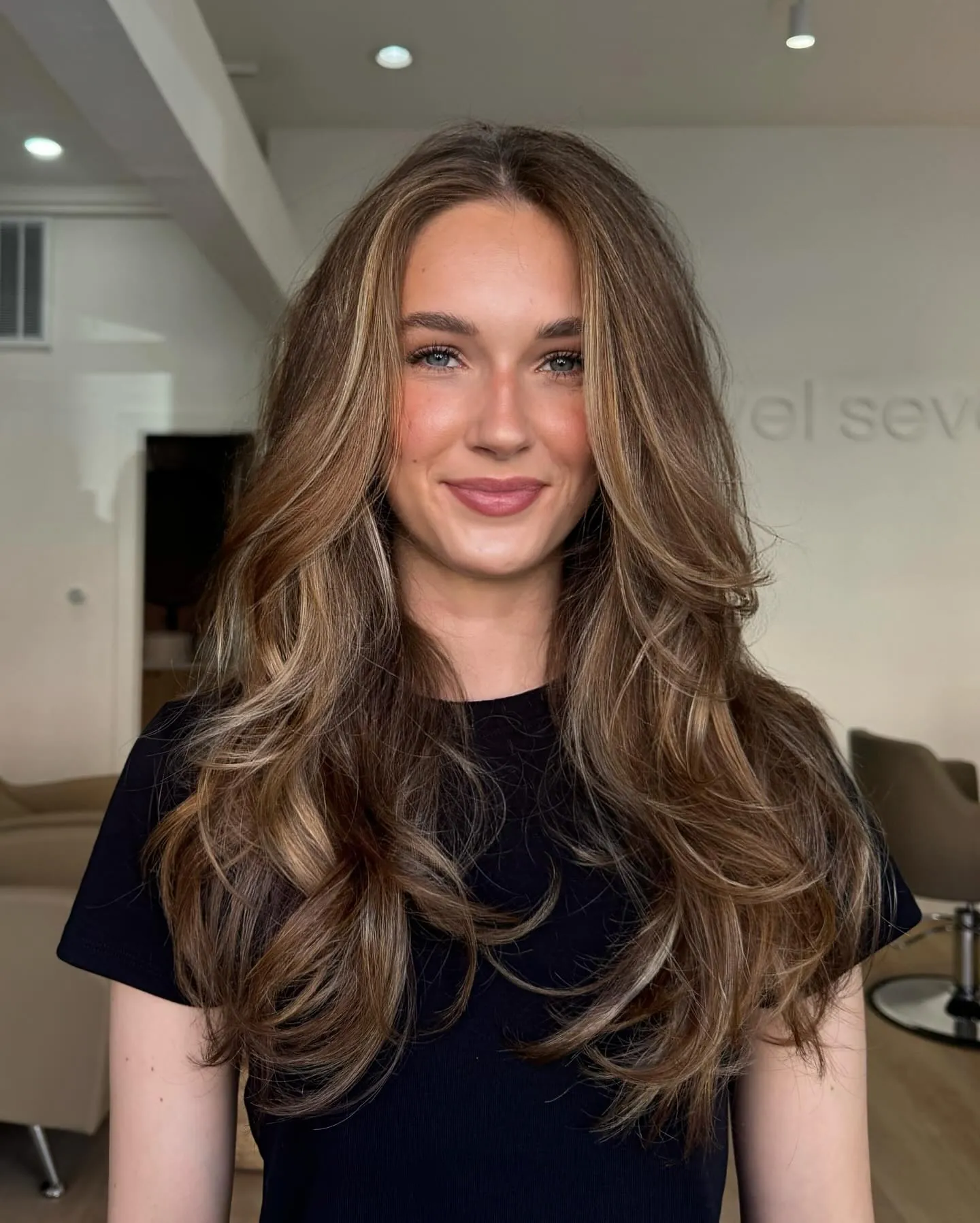 Soft Layered Brunette