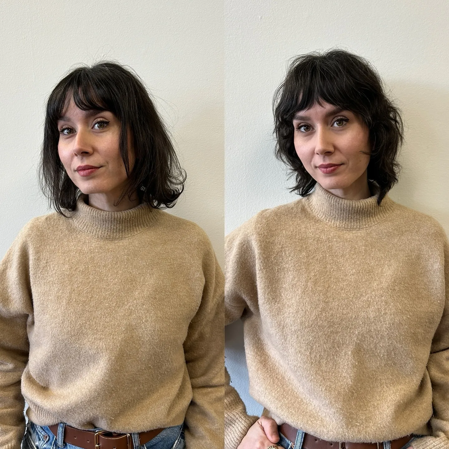Shaggy Bob With Bangs