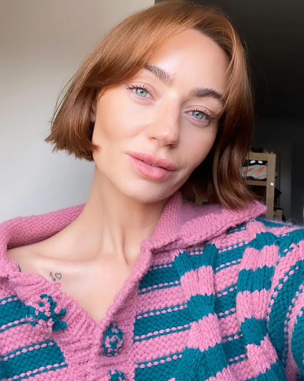 Straight Grown-Out Bob