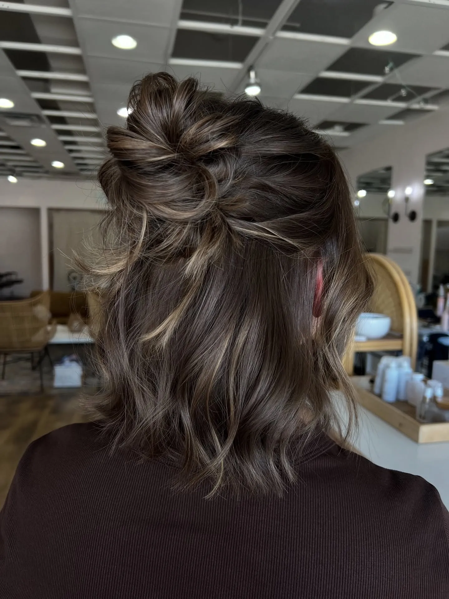 Half-Up Top Knot