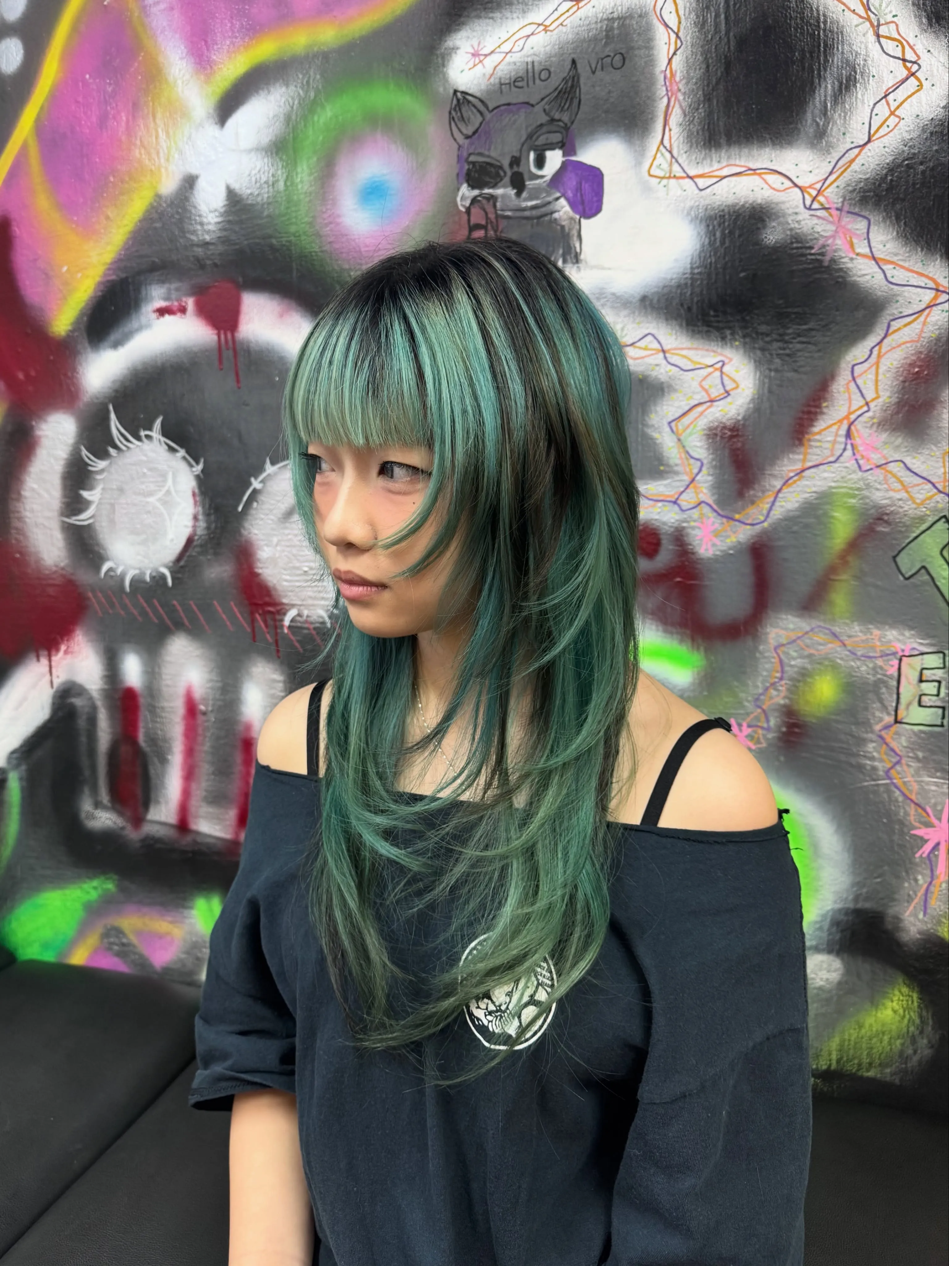 Teal Layered Hush