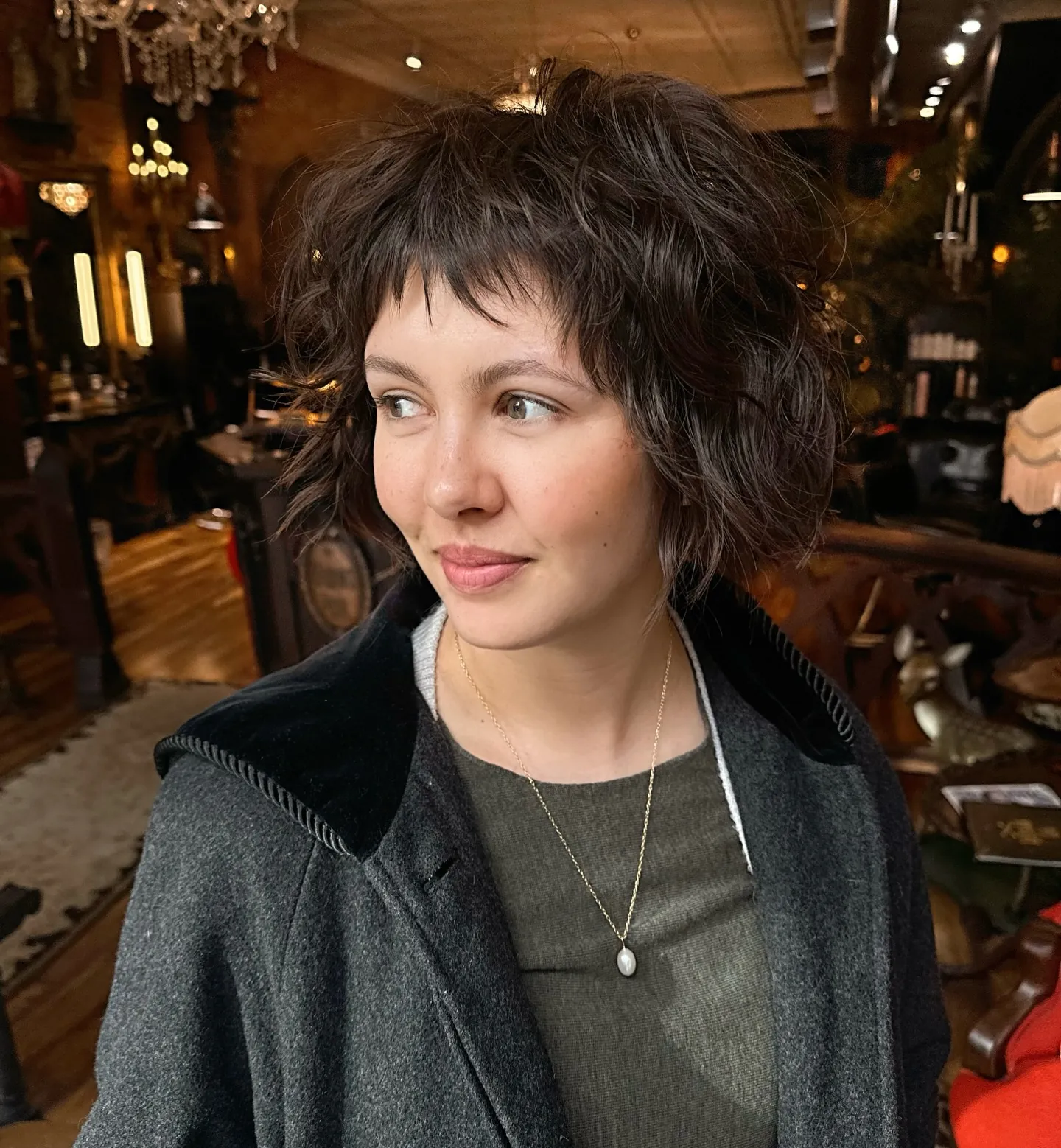 Short Shag Kitty Cut