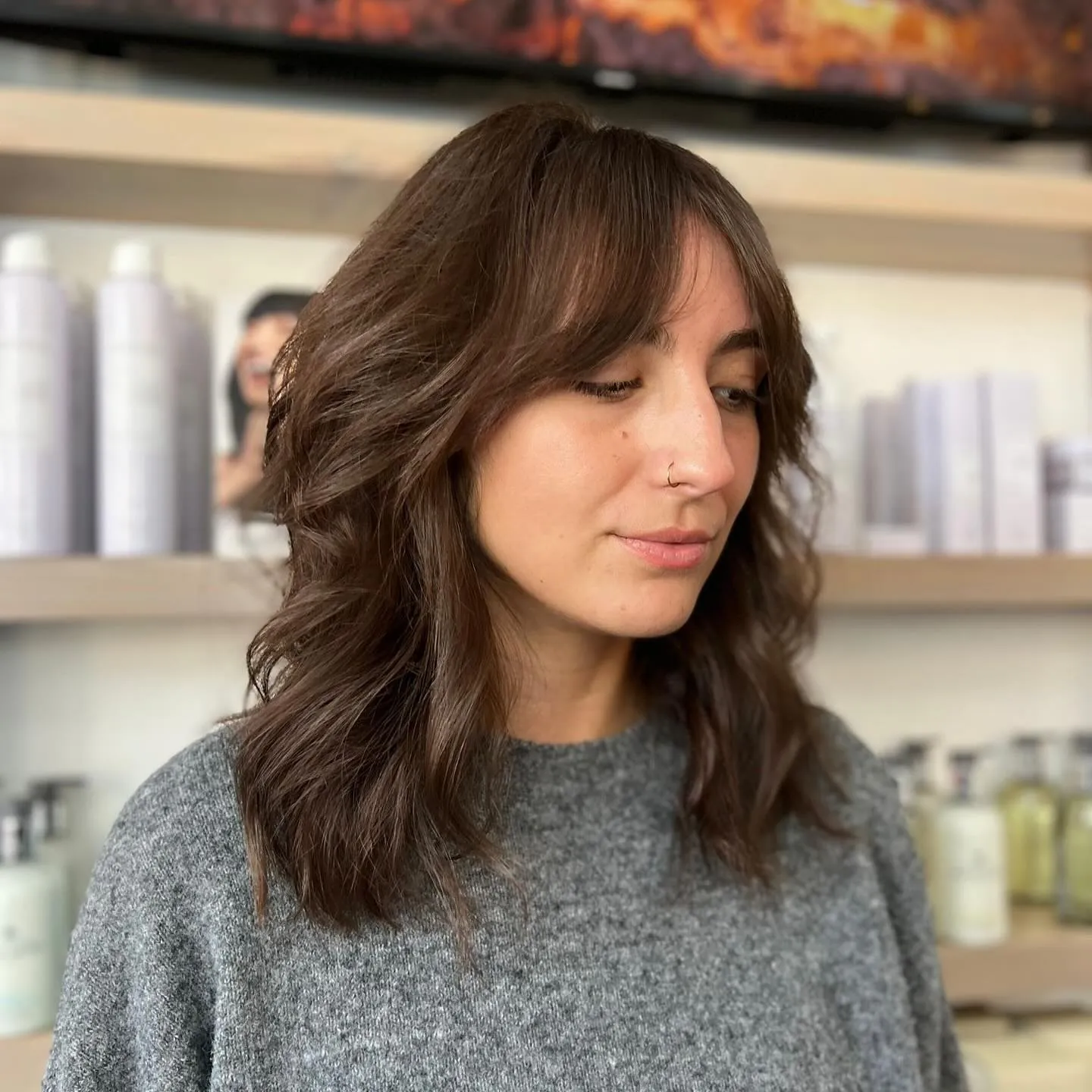 Soft Wavy Kitty Cut