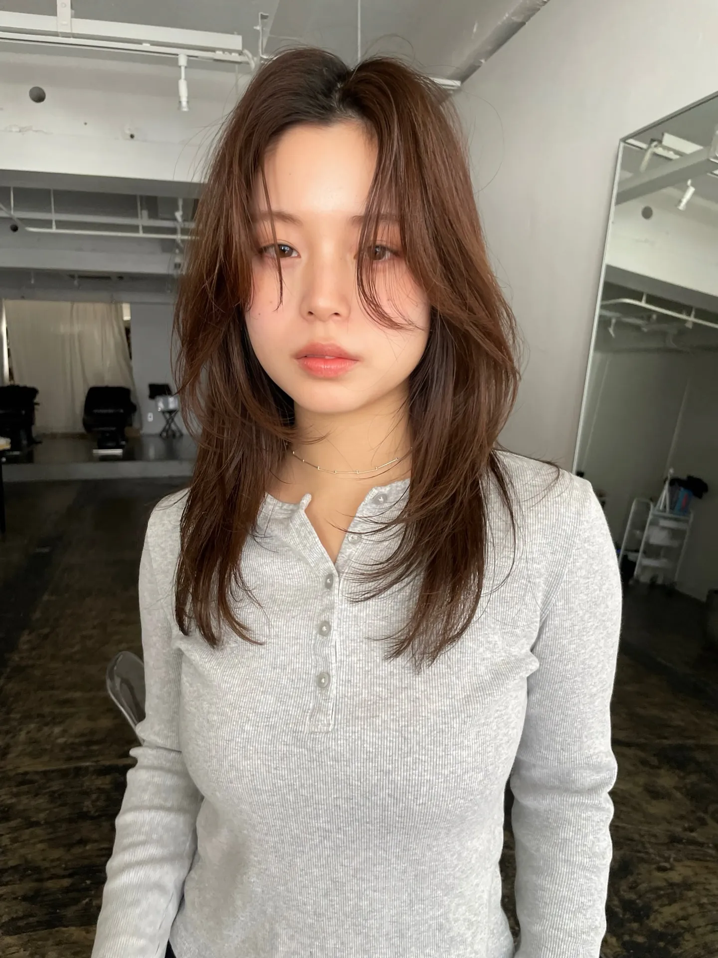 Curtain Layers hairstyle