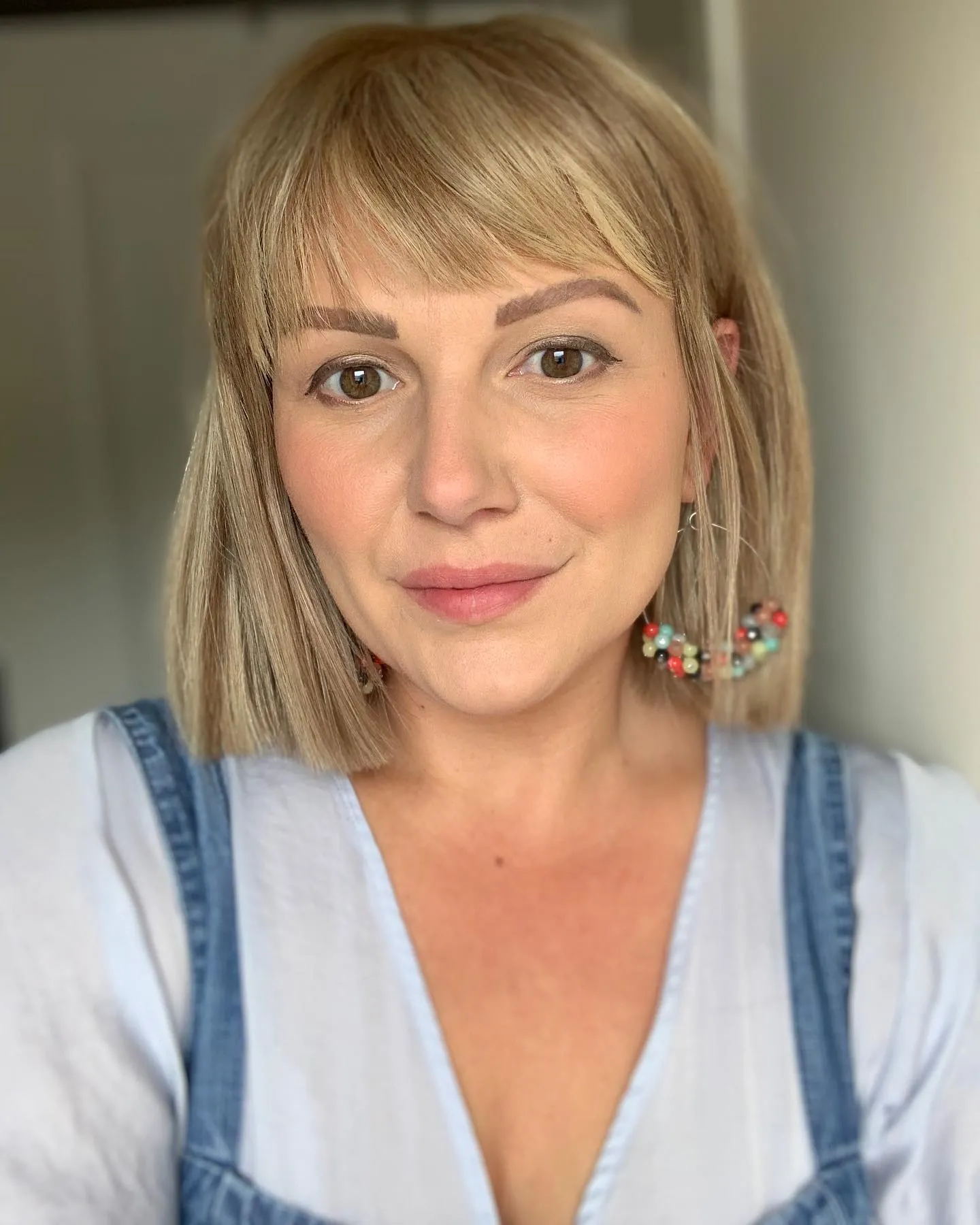 Blunt Lob Fringe