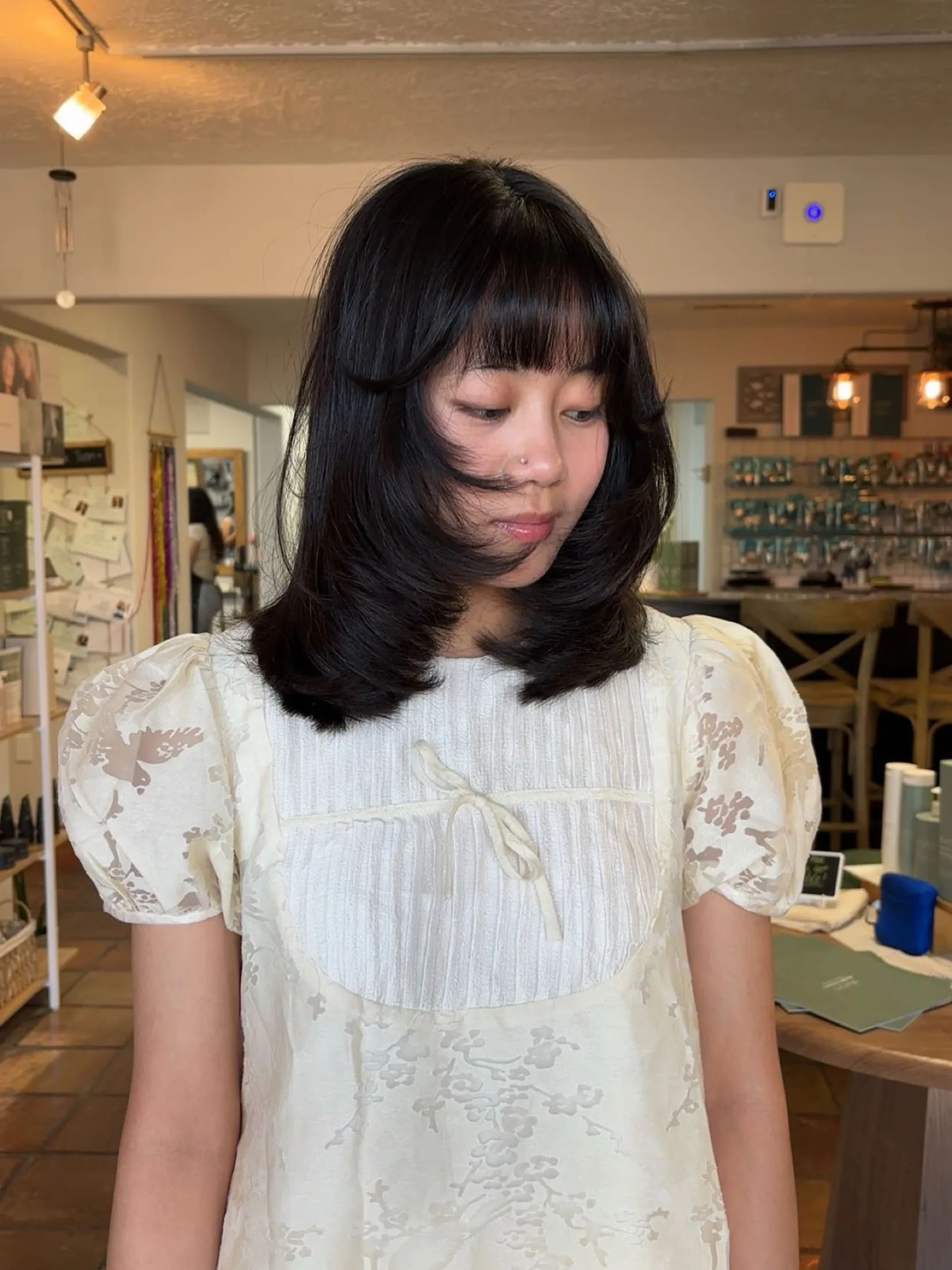 Layered Bob With Bangs