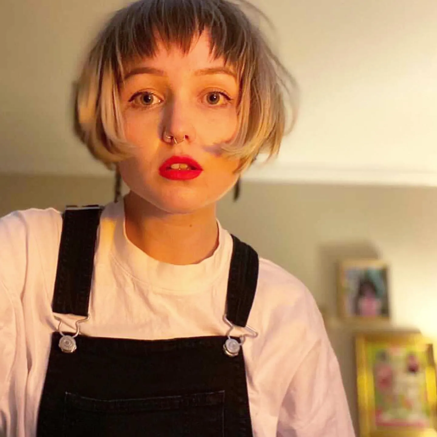 choppy blunt bob haircut