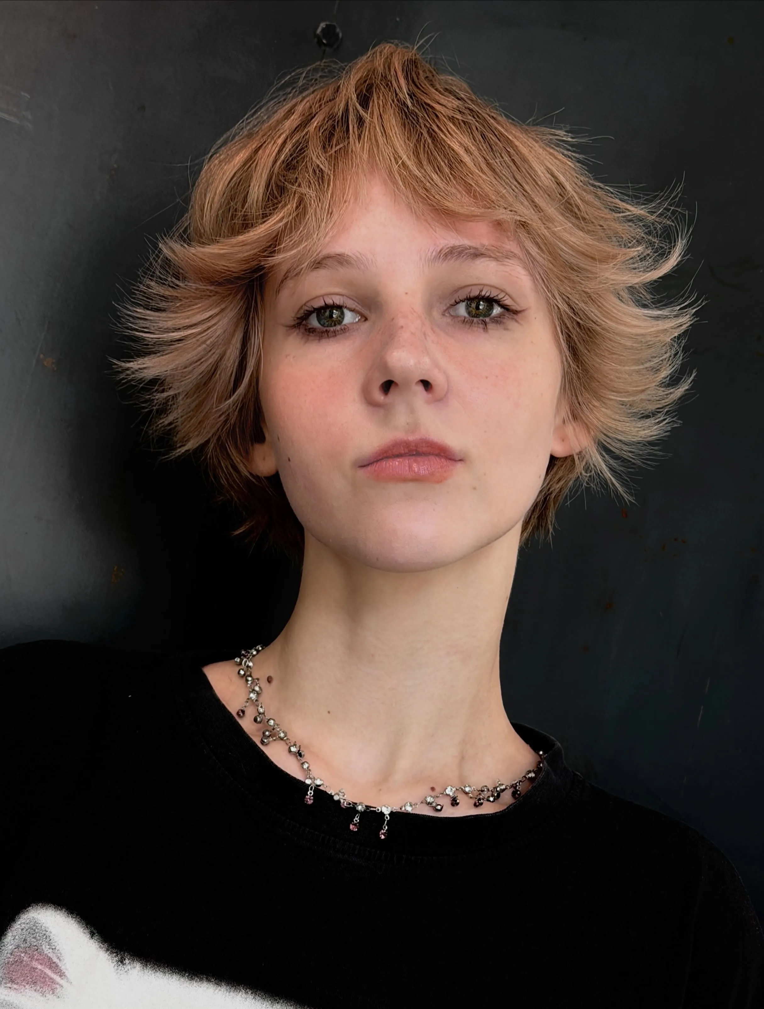 flipped pixie shag haircut