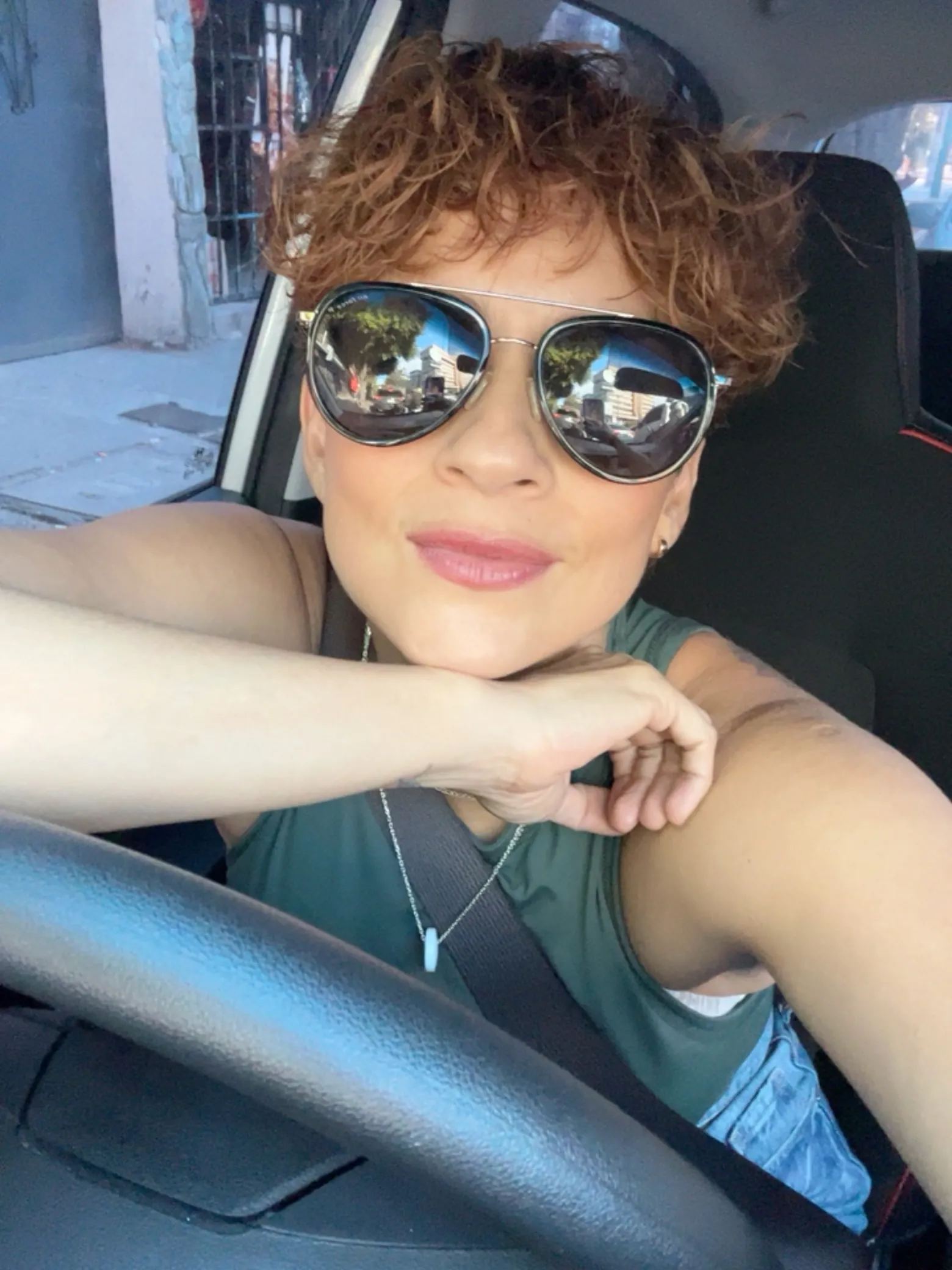 curly pixie shag haircut