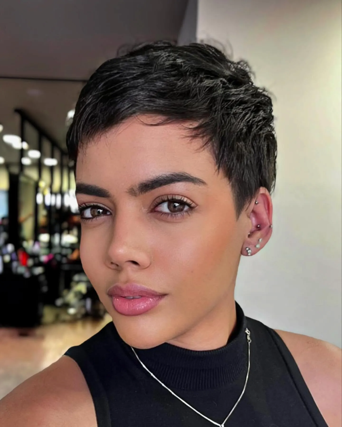 Dark Micro Pixie Style