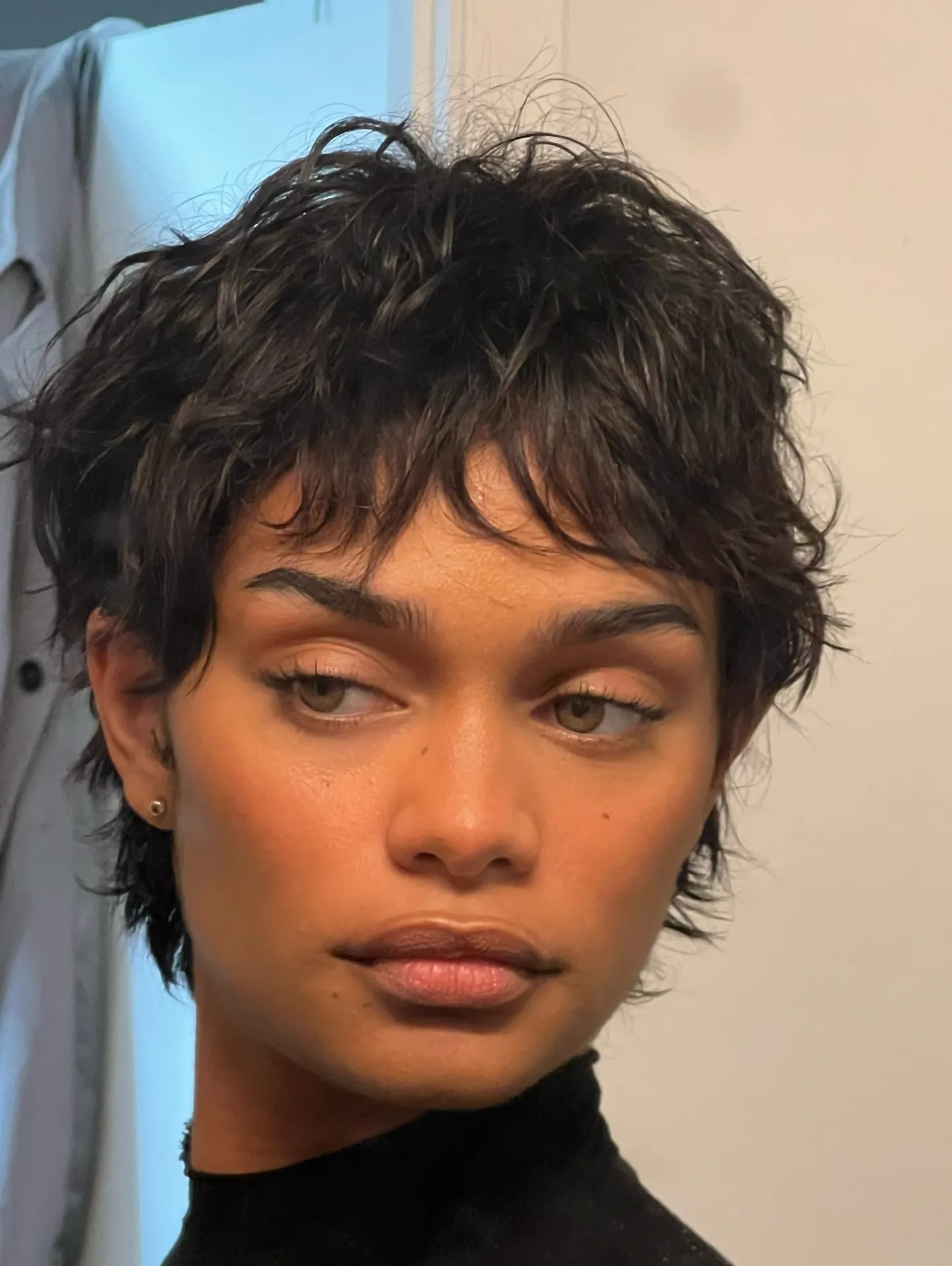Tousled Dark Mixie