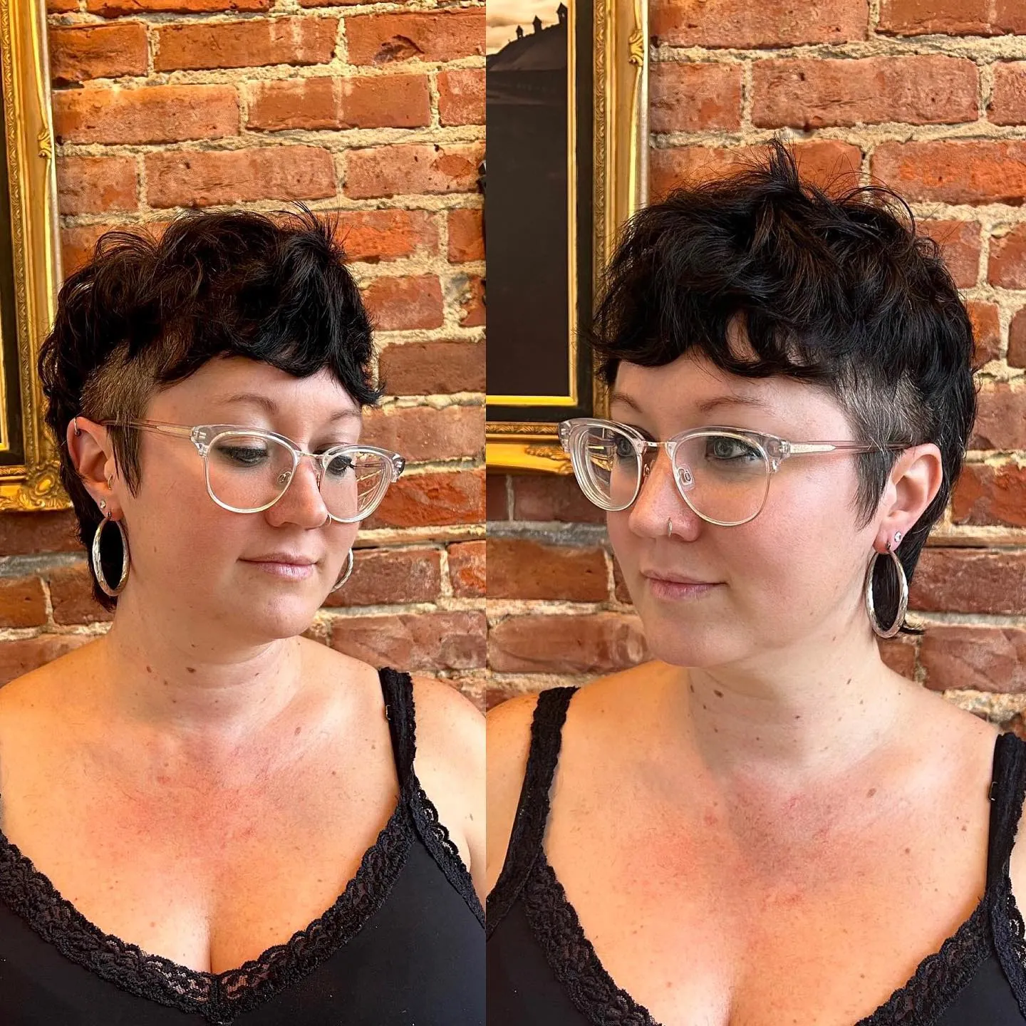 Tapered Curly Mixie