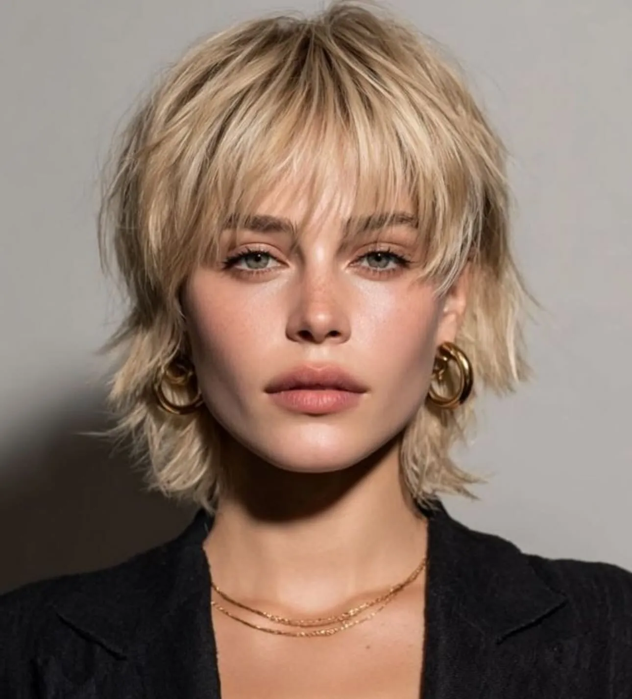 Blonde Shag Mixie