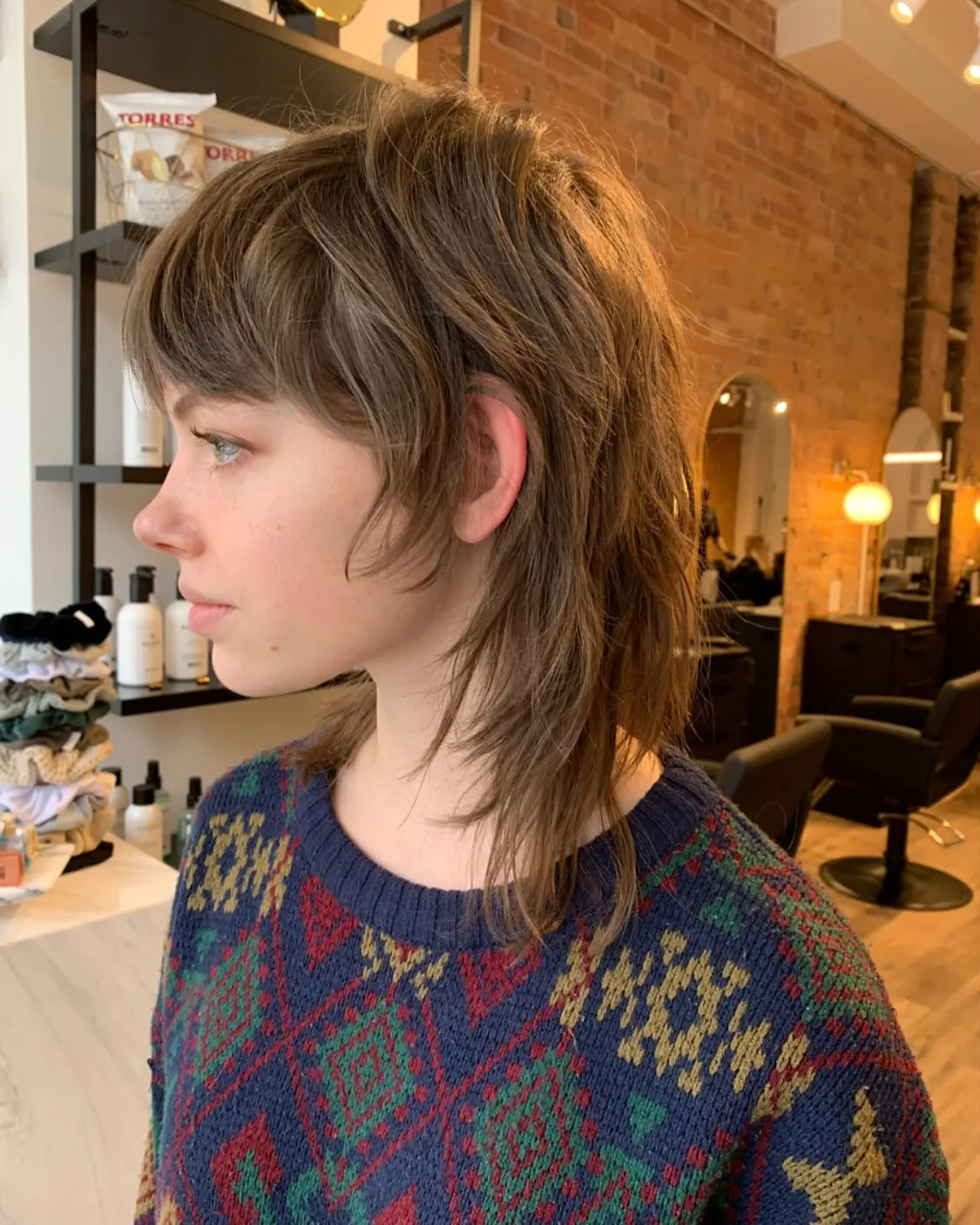 Soft Mullet hairstyle
