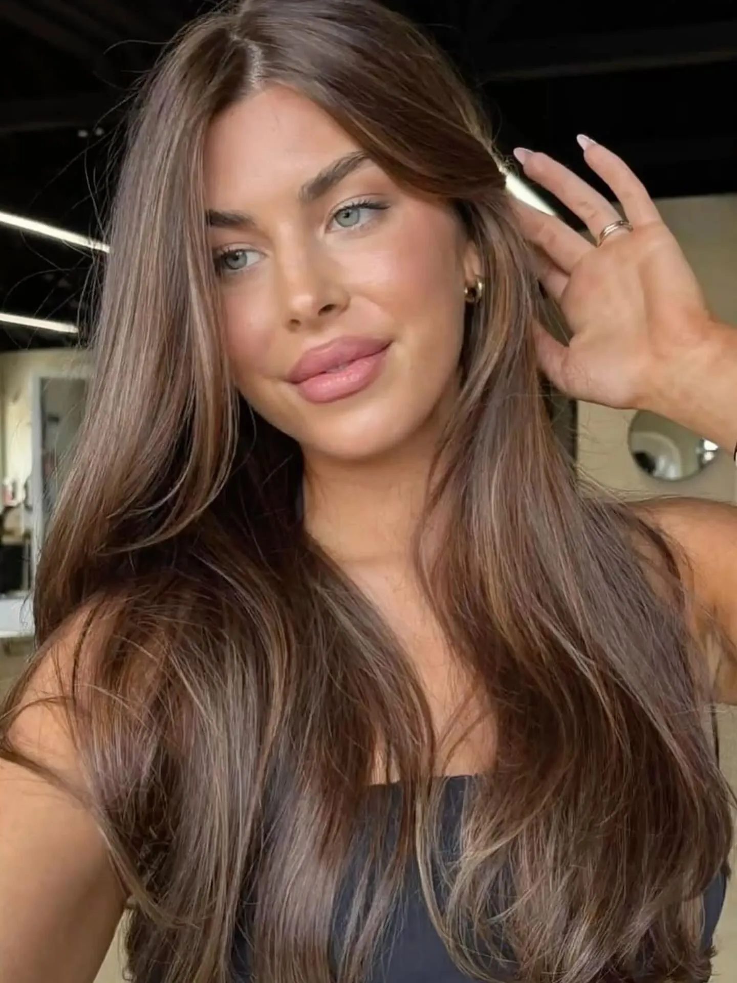 Long Brunette Layers
