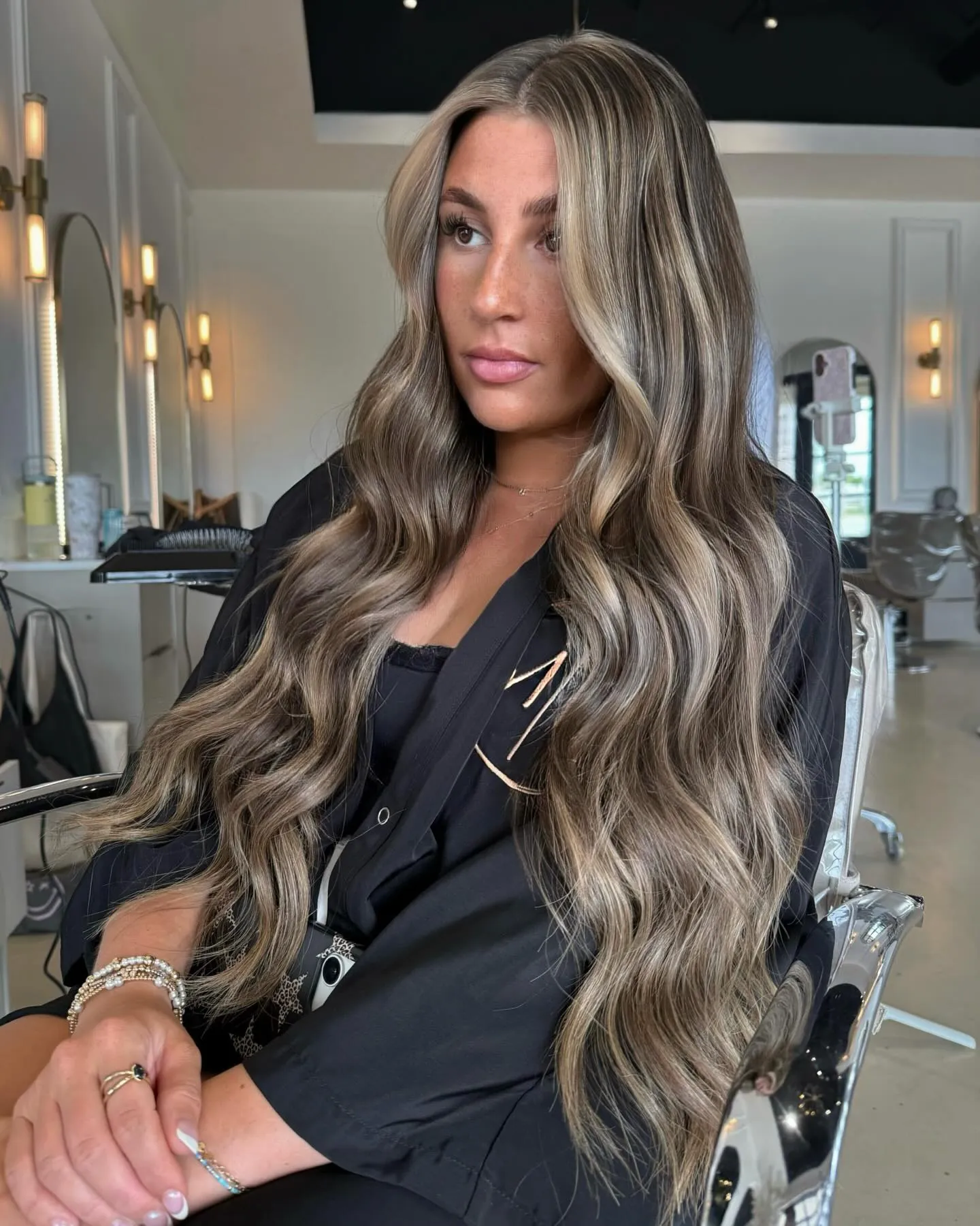 Cool Brunette Waves