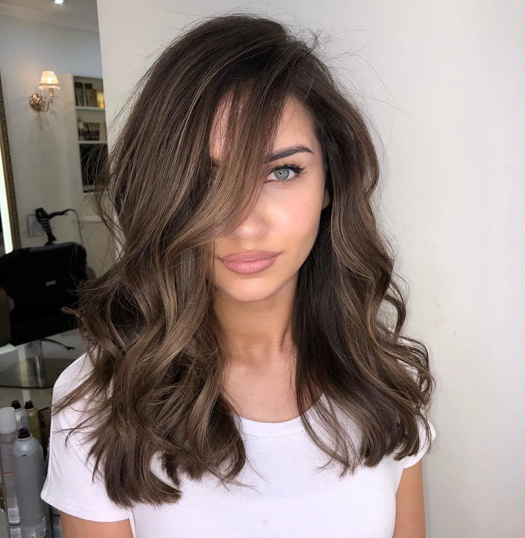 Soft Brunette Curls
