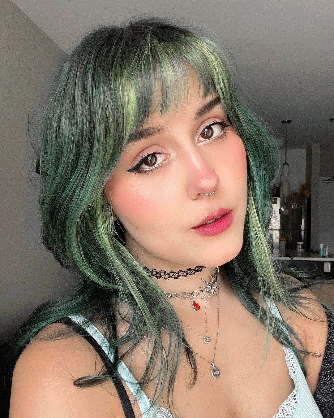 Green Wavy Octopus