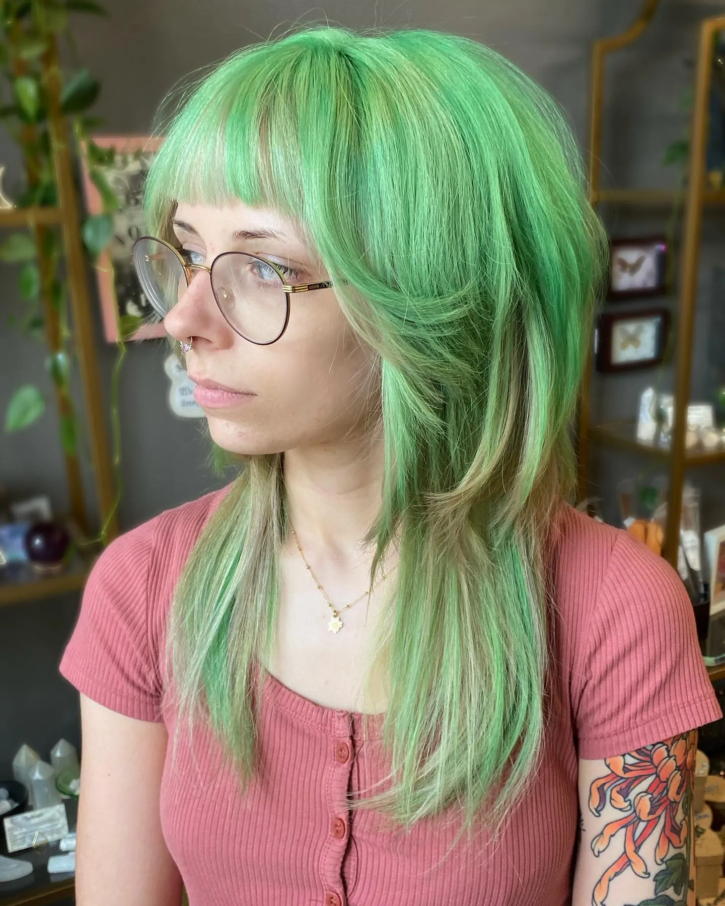 Green Layered Octopus