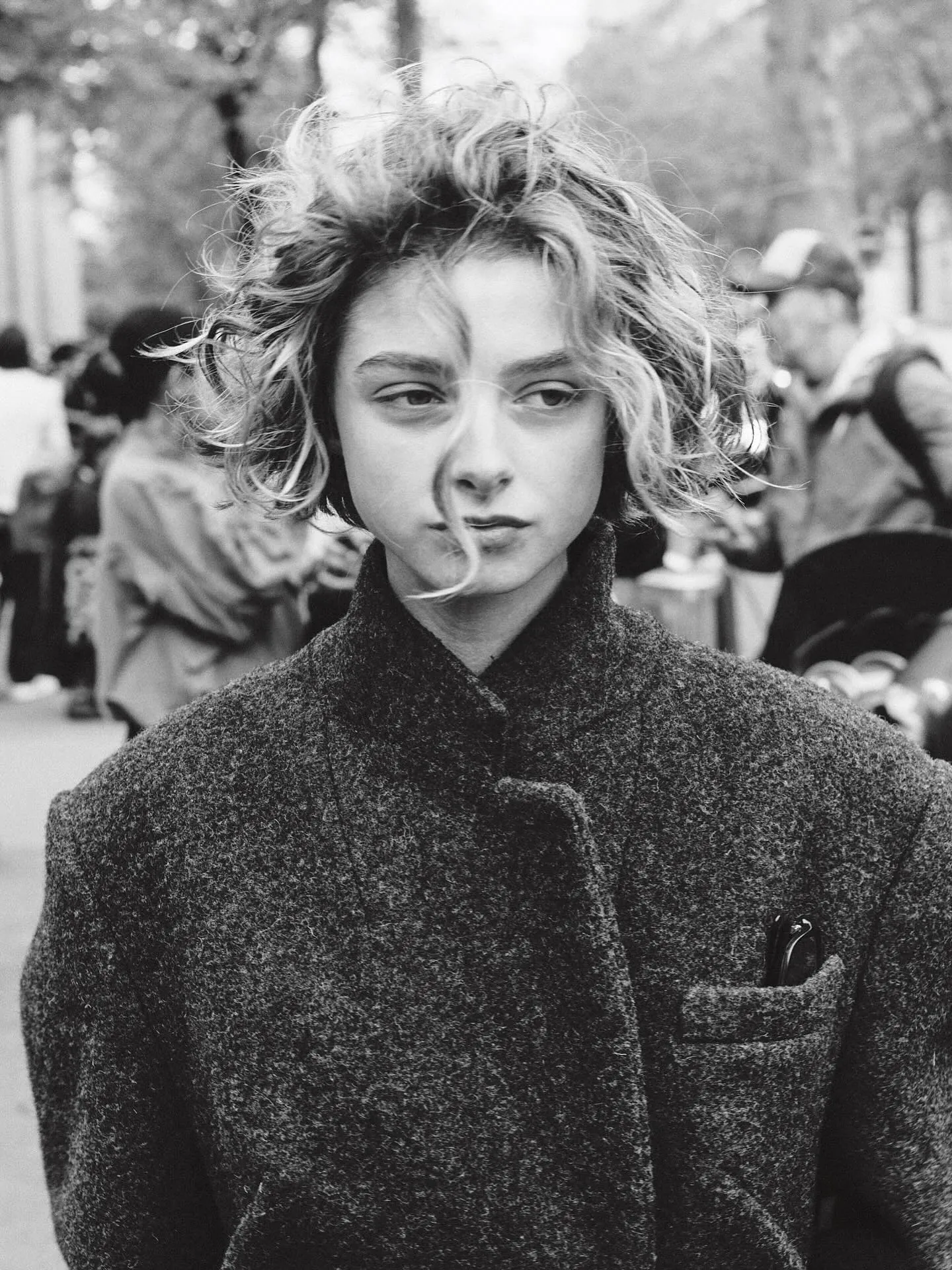 Tousled One-Length Bob