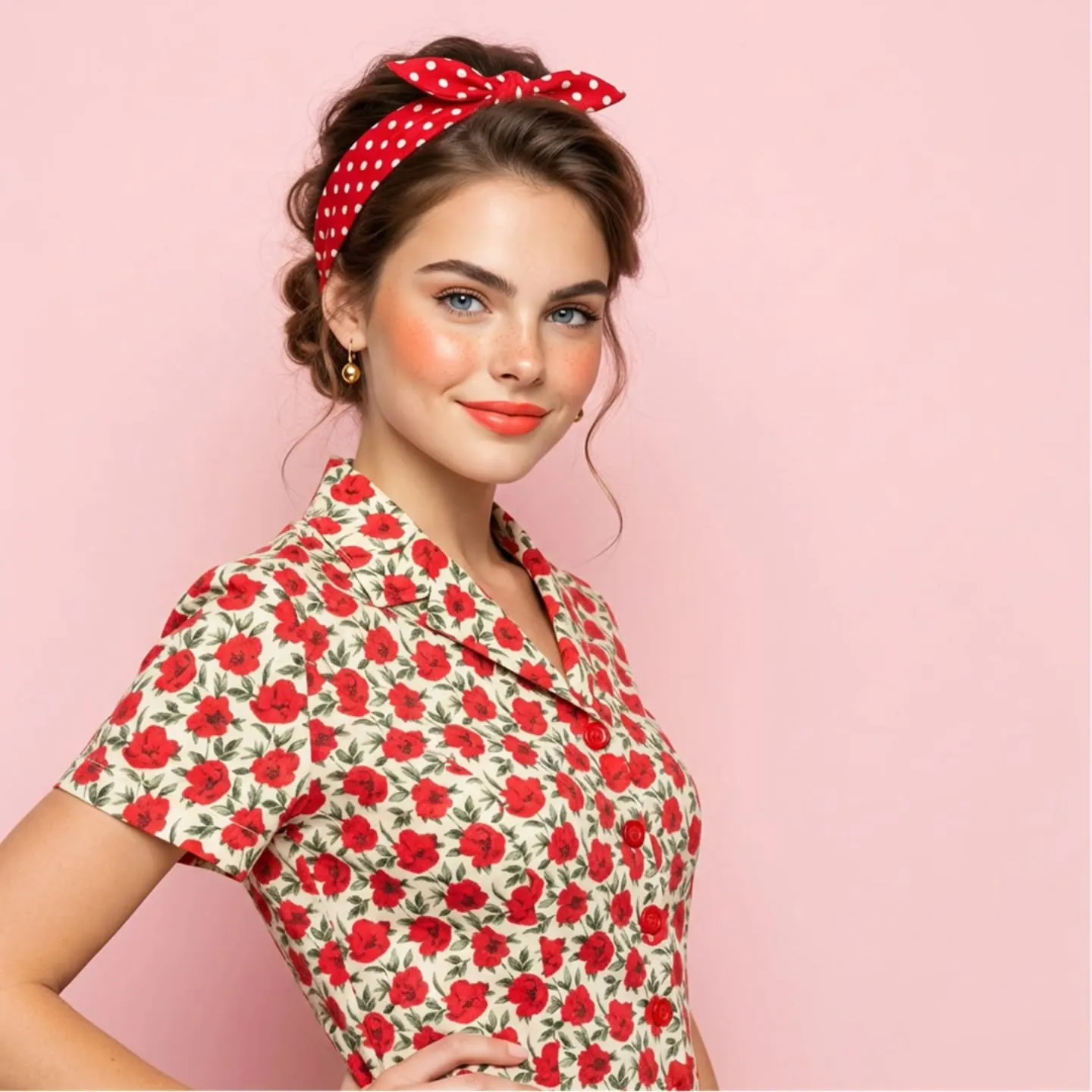 Bandana Pin-Up Updo