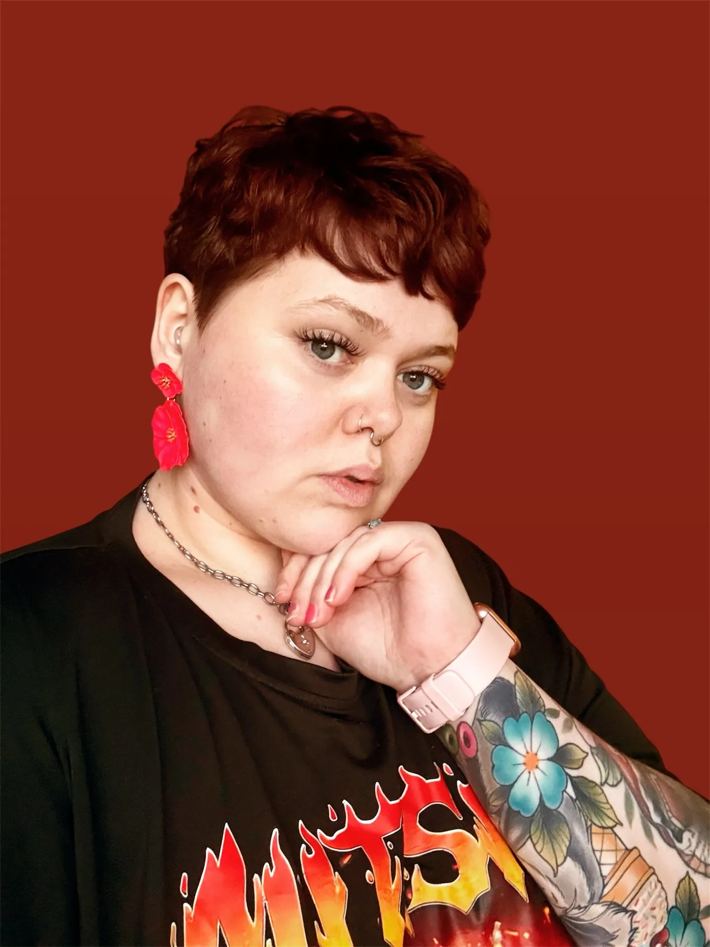 Rounded Short Pixie