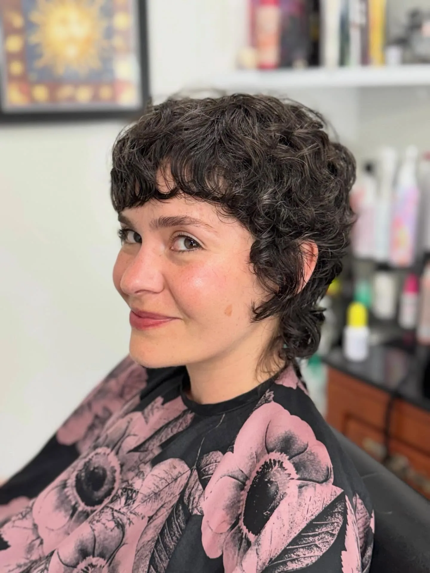 Curly Full Pixie