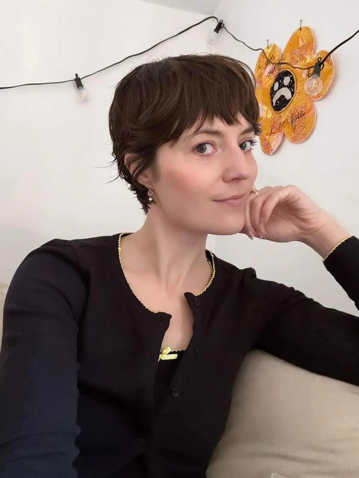 Rounded Pixie With Fringe