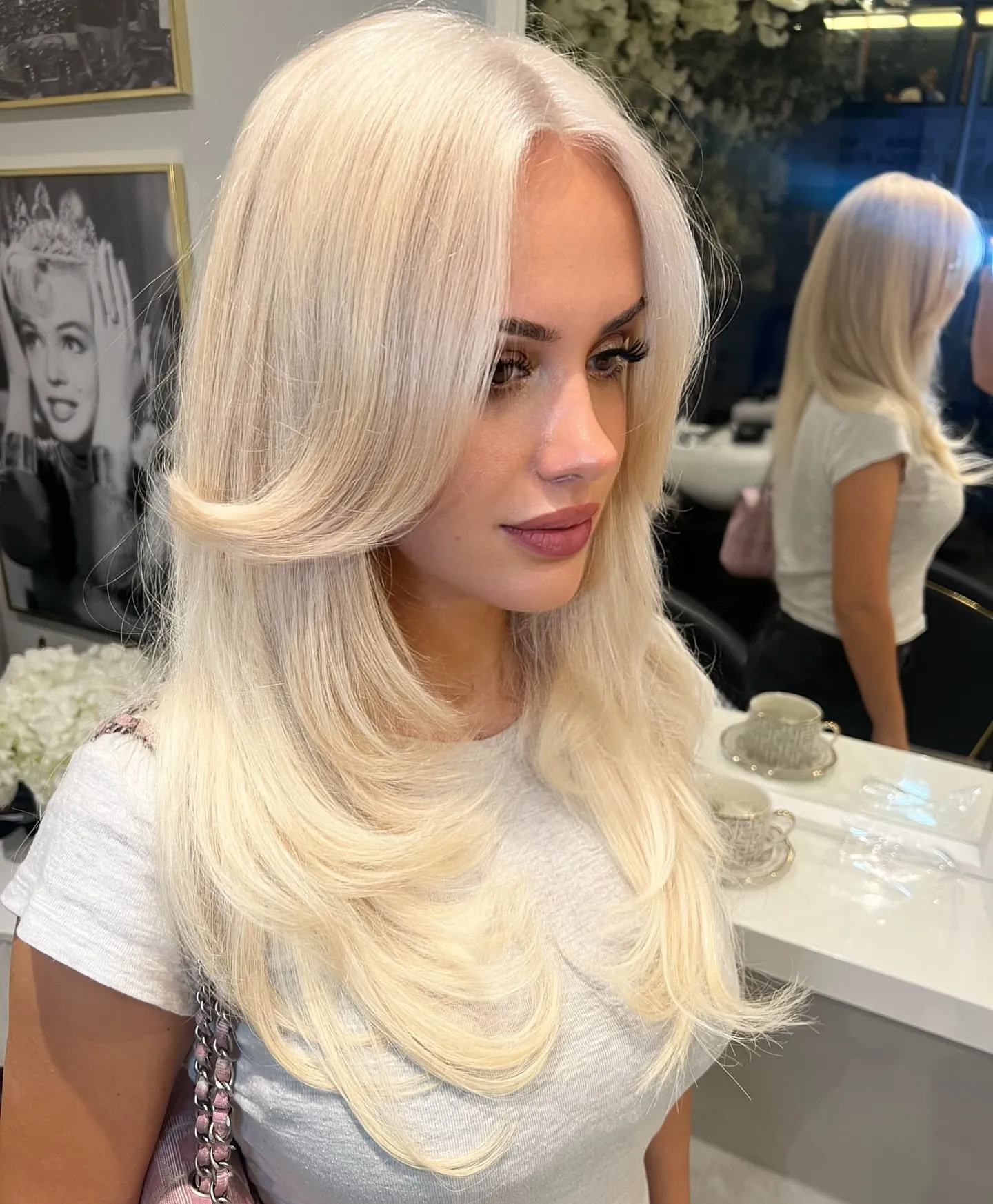 Layered Platinum Blowout