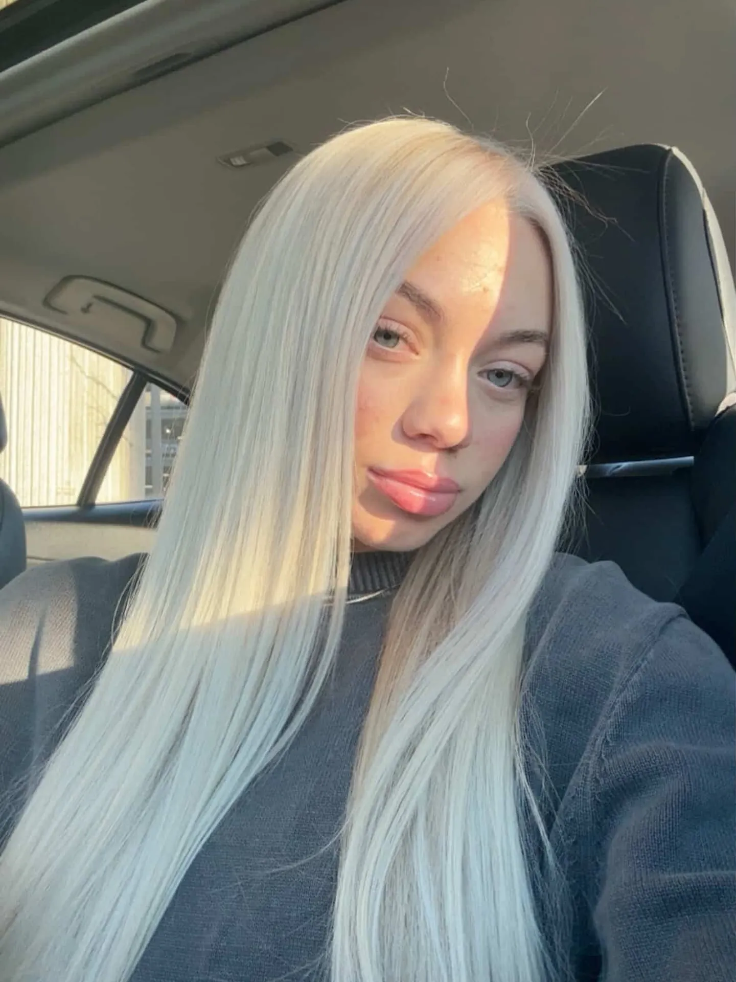 Long Icy Platinum