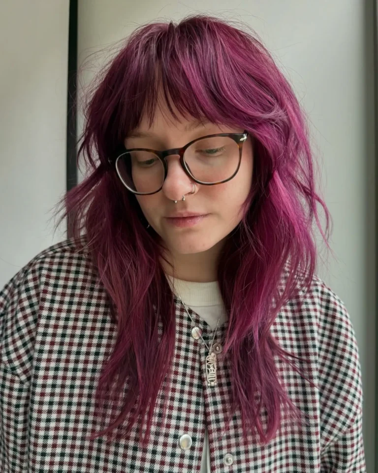 Plum Hair Color: 19 Captivating Ideas