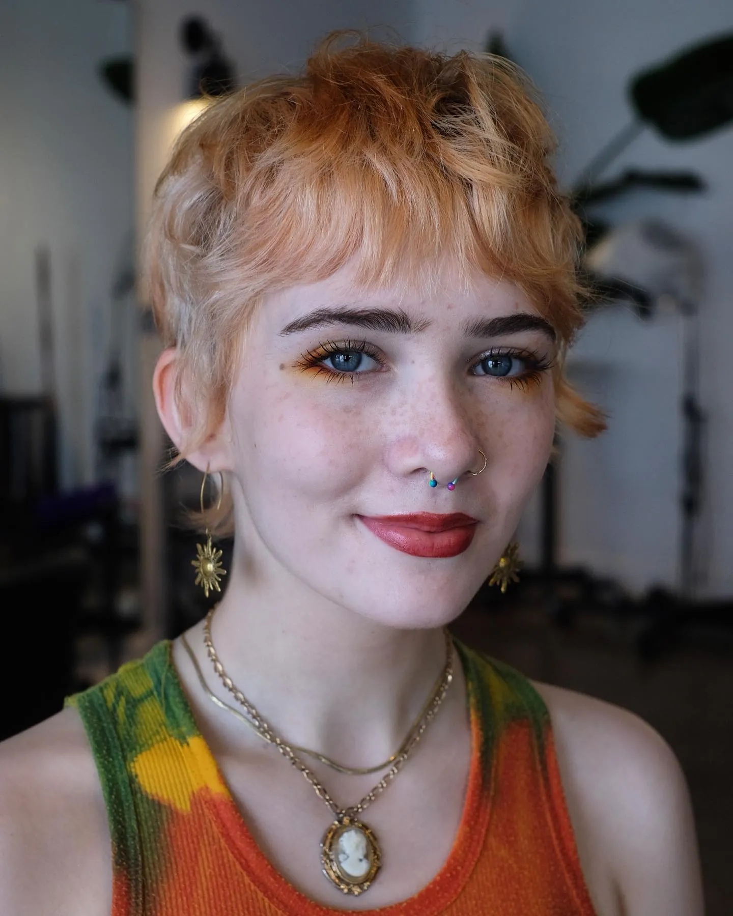 Textured Cut hairstyle