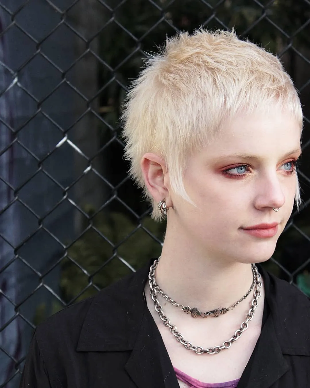 Textured Cut hairstyle