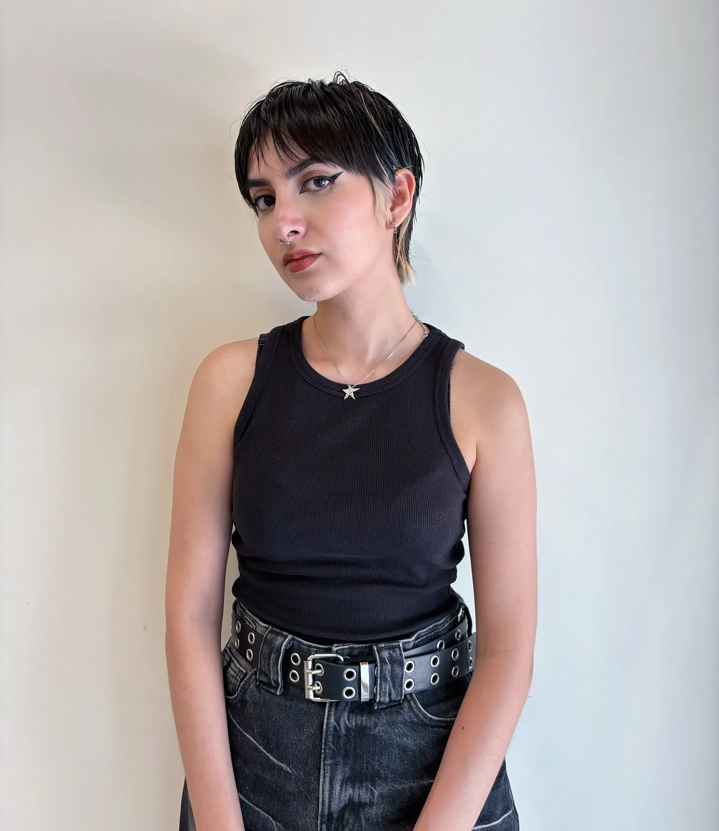 Tapered Pixie hairstyle