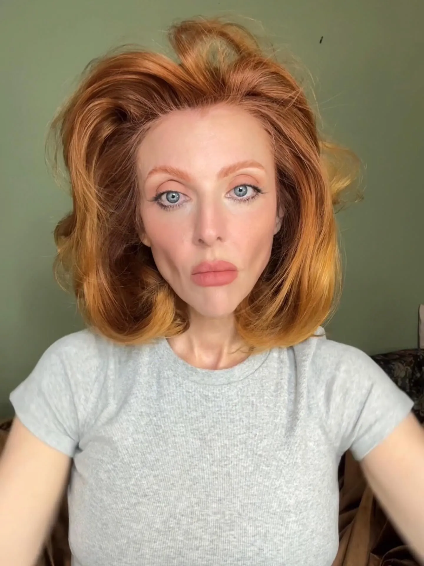 Voluminous Copper Bob