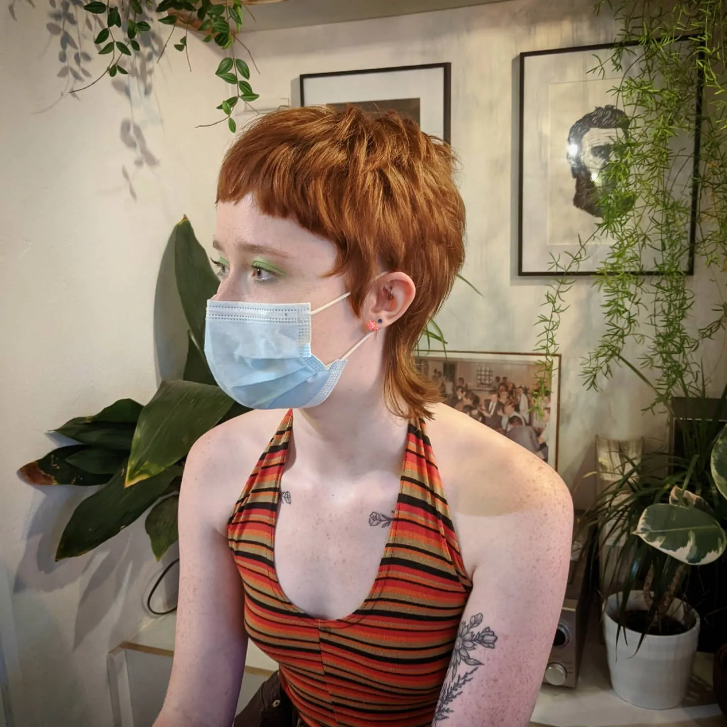 cropped fringe pixie haircut