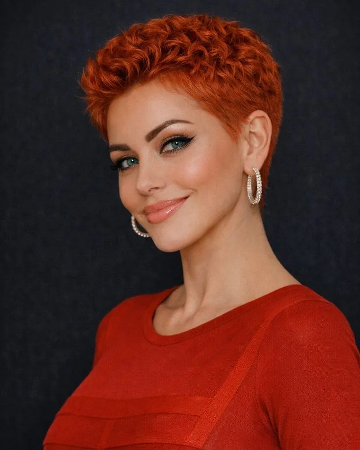 curly pixie crop haircut