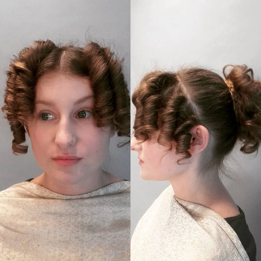 Side Coil Updo