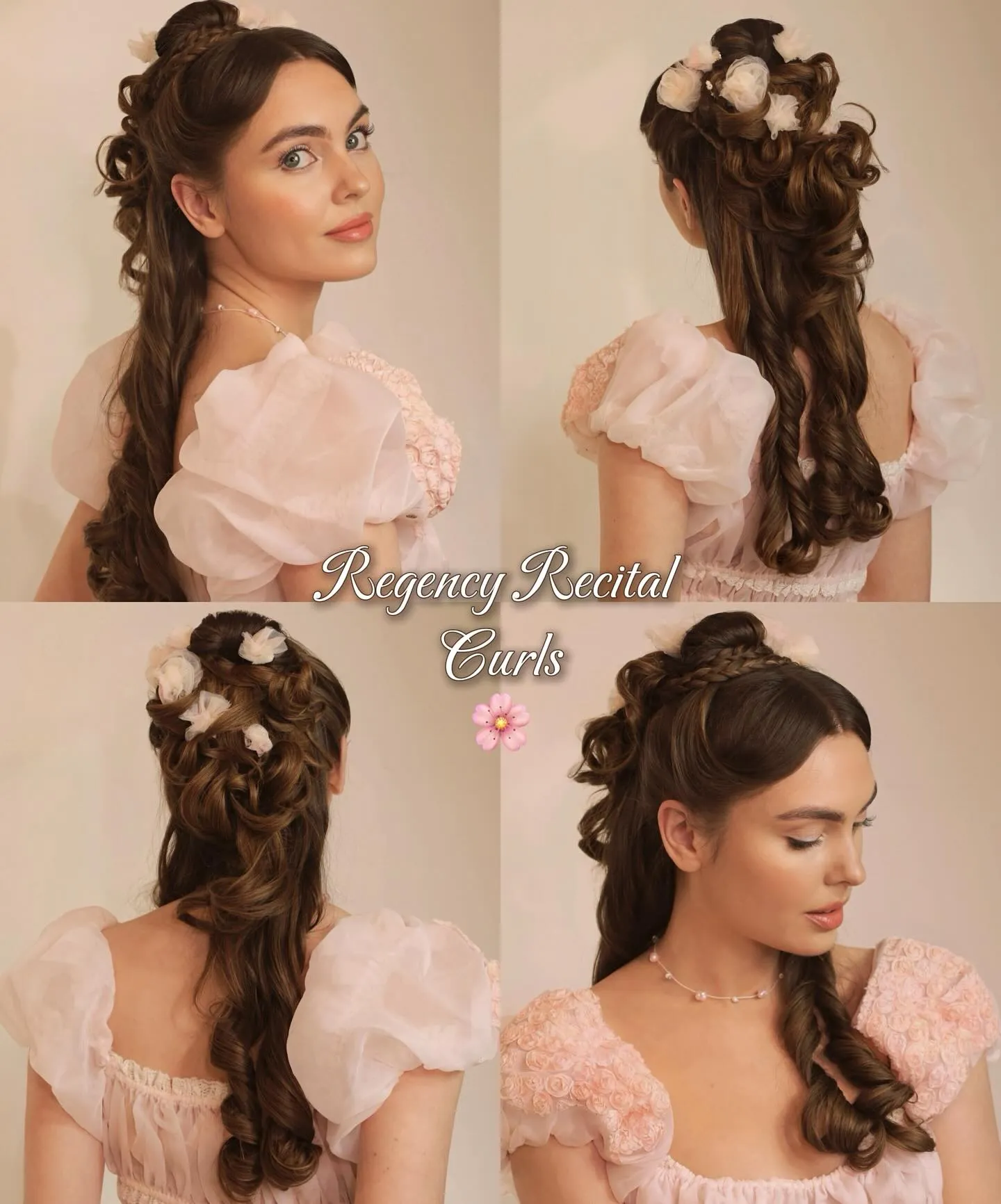 Half-Up Ringlet Curls