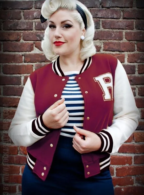 Scarfed Pinup Curls