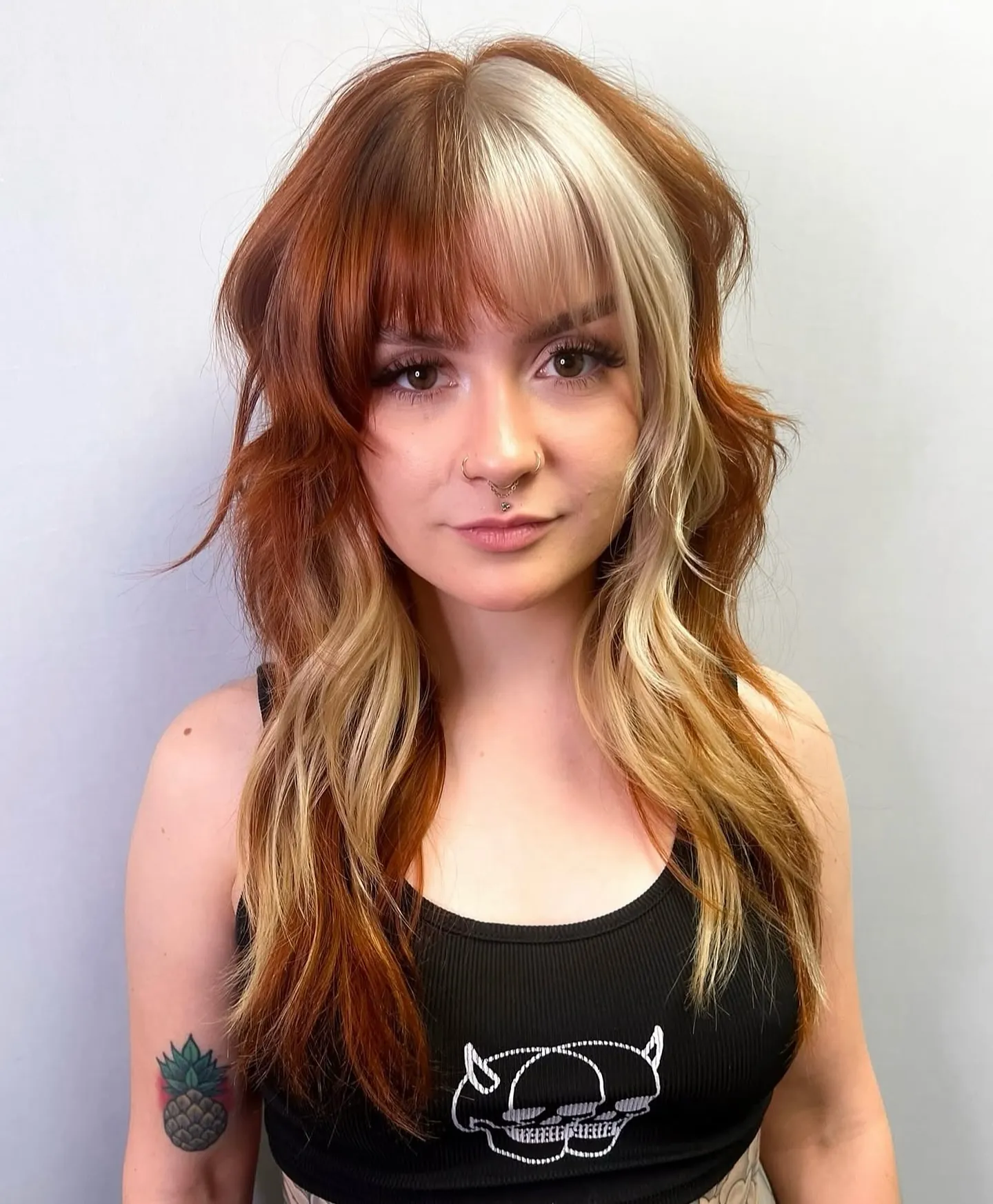 Two-Tone Layered Shag