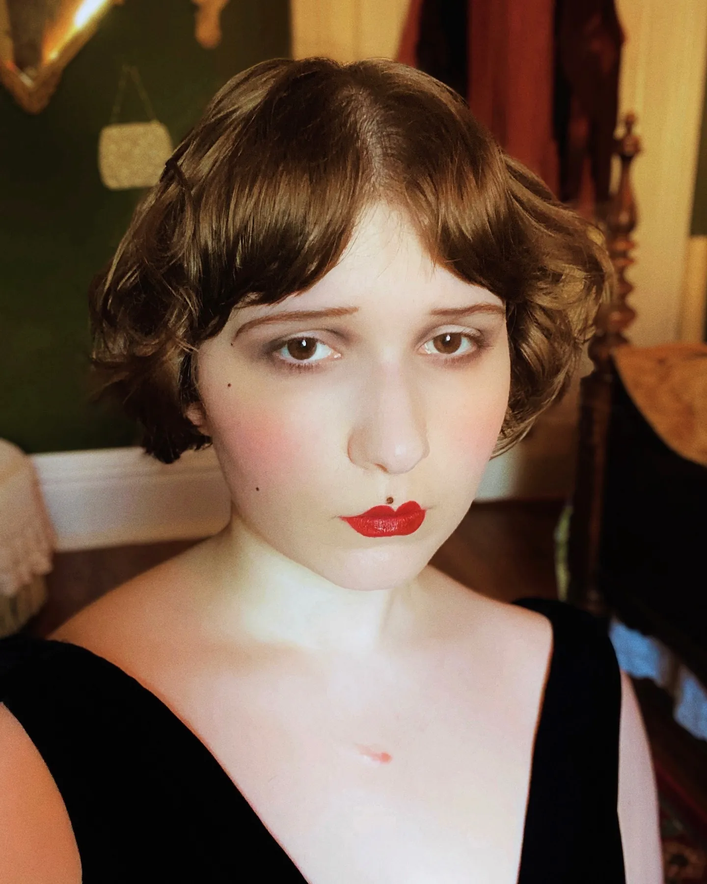 Big Spiral Perm with 1980s-inspired volume