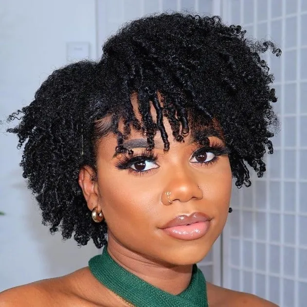 Short Coils hairstyle