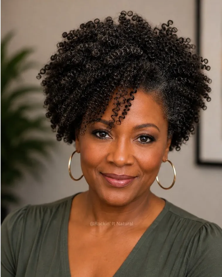 Natural Volume hairstyle
