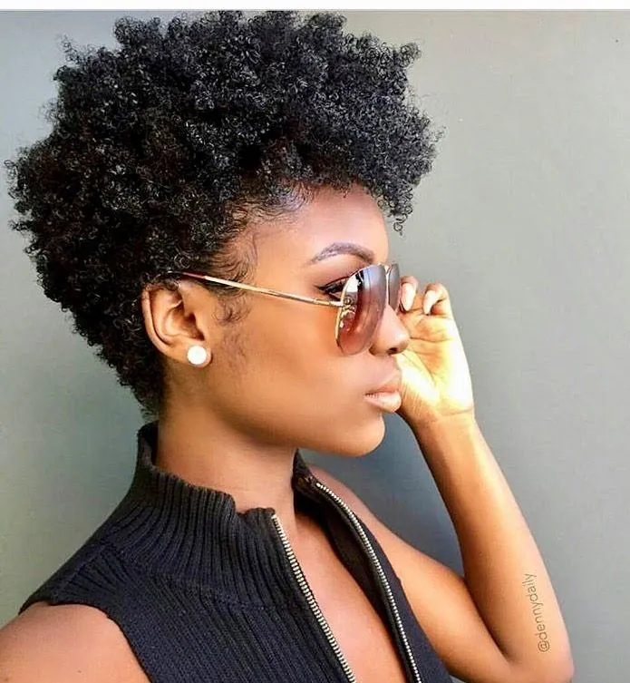 Short Coils hairstyle
