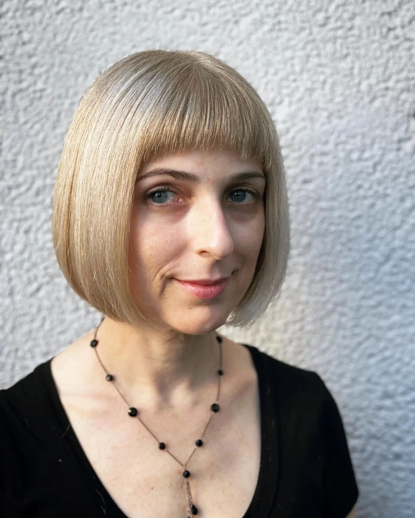 Blunt Rounded Bob