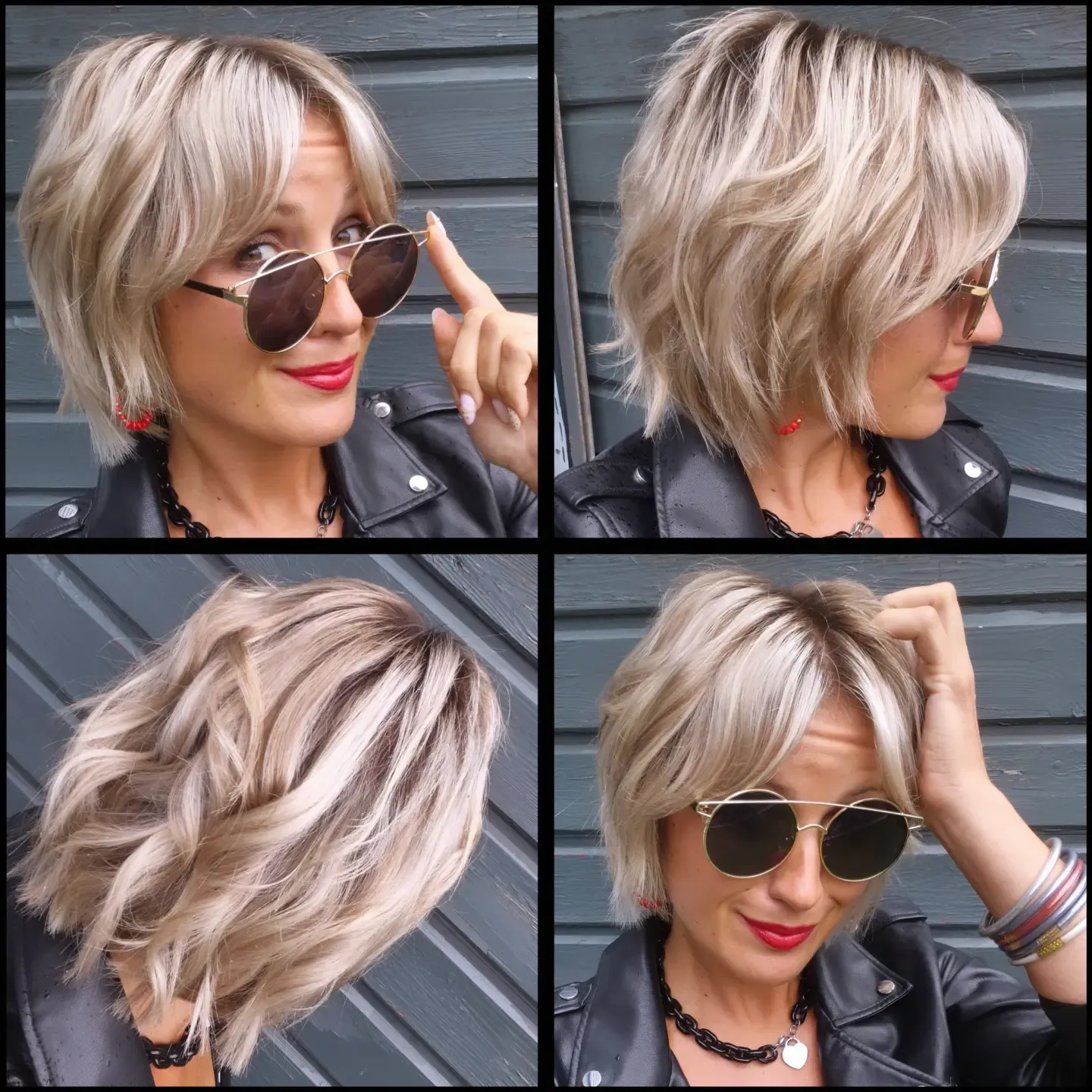 Layered Short Bob