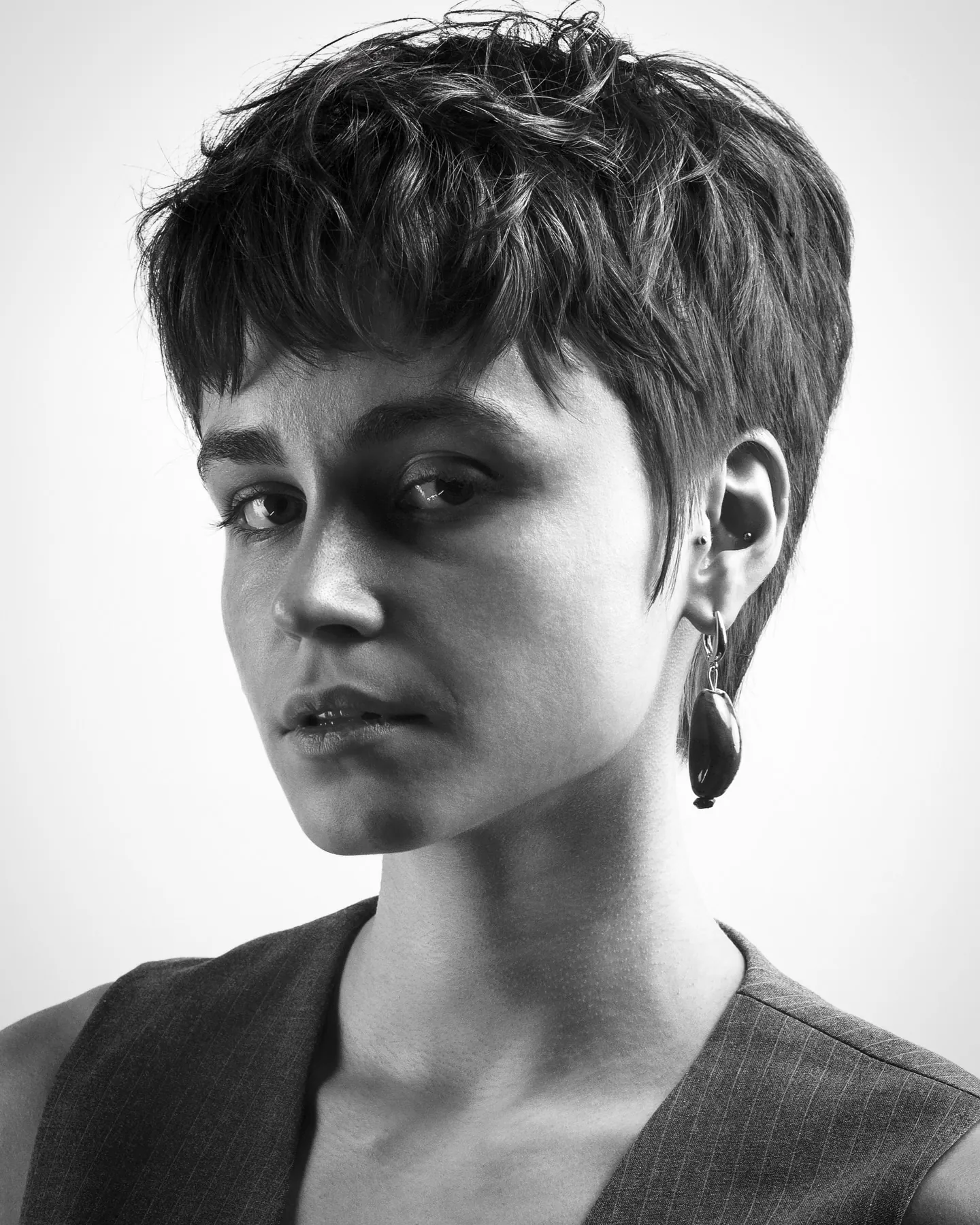 Short Fringe hairstyle